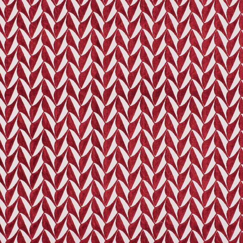 Buy 71230 Spades Red by Schumacher Fabric