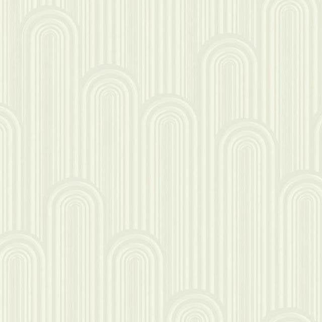 View CA1543 Deco Speakeasy White Pearlescent by Antonina Vella Wallpaper