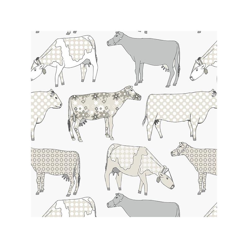 Sample KE29952 Creative Kitchens Cow Parade  Norwall Wallpaper