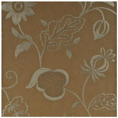 Looking EW15001-880 Botanica Antique Gold Botanical by Threads Wallpaper