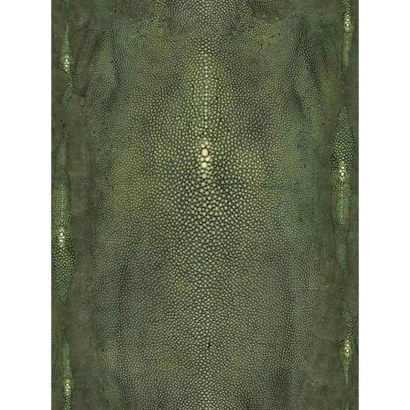 Sample WH000043326 Precieux, Vert by Jean Paul Gaultier Wallpaper