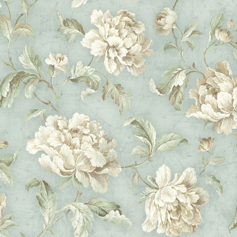 Search MV81502 Vintage Home 2 Floral Trail by Wallquest Wallpaper