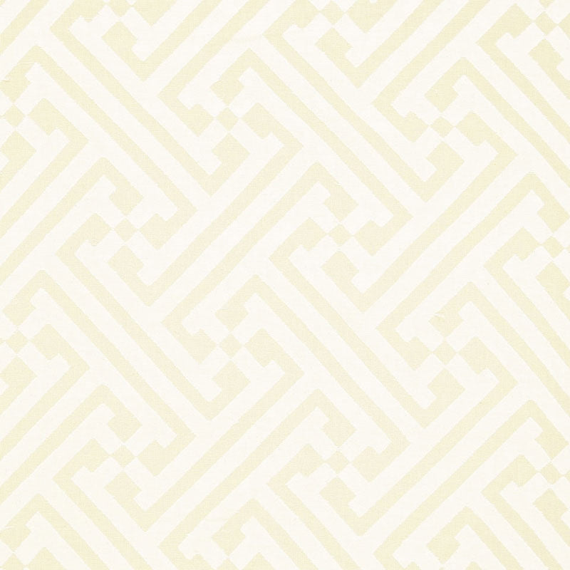 Purchase sample of 2611900 Dhari Cutwork, White Natural by Schumacher Fabric