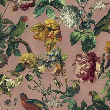 Purchase 307304 Museum Claude Blush Floral Wallpaper Blush by Eijffinger Wallpaper