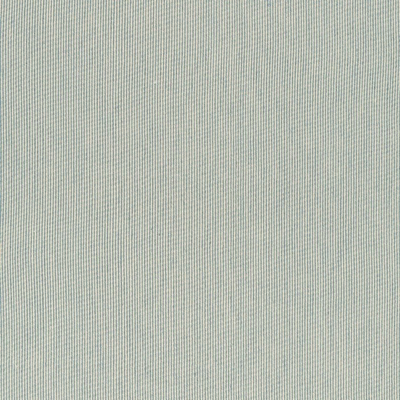 Purchase sample of 67591 Stillwater Linen Stripe, Denim by Schumacher Fabric
