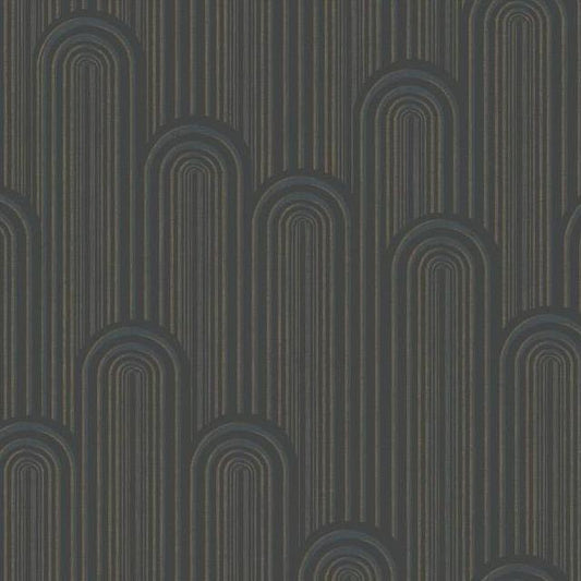Looking CA1540 Deco Speakeasy Blacks Metallic by Antonina Vella Wallpaper