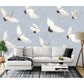 Acquire ASTM3910 Katie Hunt Crane You Later Ocean Blue Wall Mural A-Street Prints Wallpaper