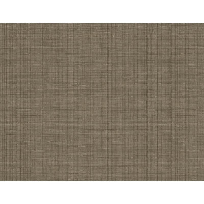 Sample 2765-BW40606 GeoTex, Alix Dark Brown Twill by Kenneth James Wallpaper