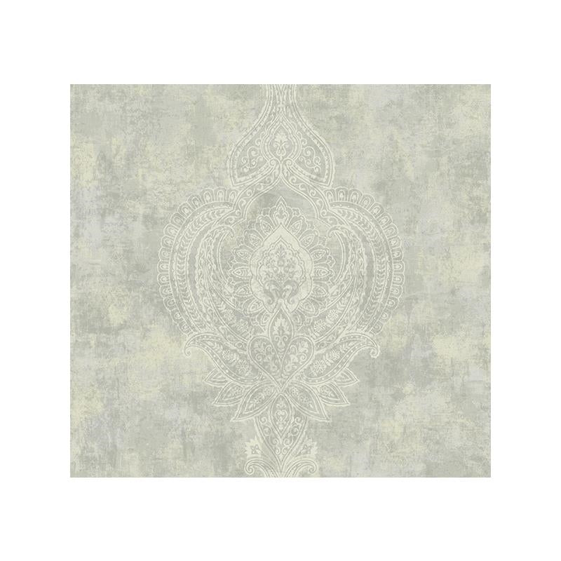 Sample Carl Robinson  CB74607, Gillingham color Metallic Gold  Damask Wallpaper