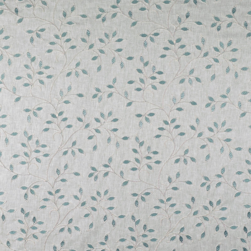 Buy S3012 Aquamarine Floral Multipurpose Greenhouse Fabric