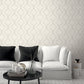 Acquire 2765 Bw40508 Geotex Malo Light Grey Sisal Ogee Kenneth James Wallpaper