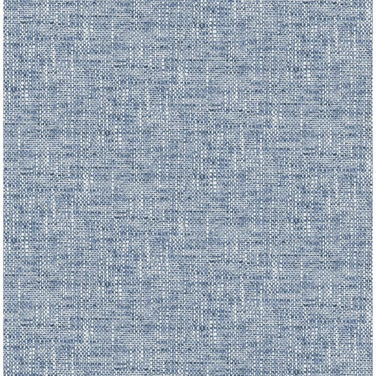 Purchase NU2918 Navy Poplin Texture Graphics Peel and Stick by Wallpaper