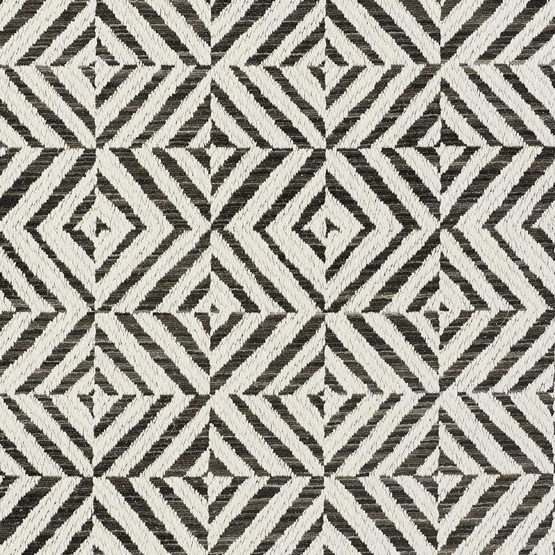 Purchase sample of 72152 Jubilee, Charcoal by Schumacher Fabric