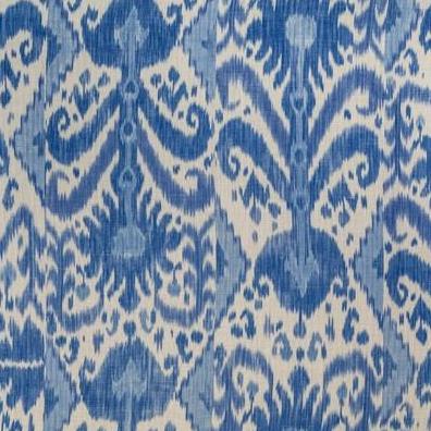 Select BFC-3688.155 Kamara Blue Ikat by Lee Jofa Fabric