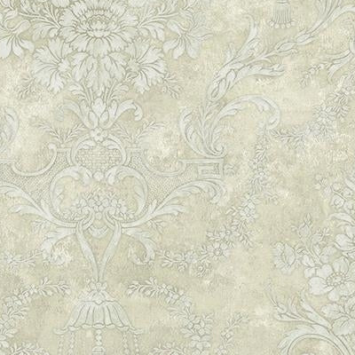 Purchase CR21204 Jeffreys Green Damask by Carl Robinson 10-Island Wallpaper