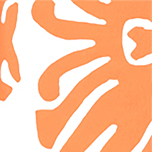 Acquire 2470-03WP Sigourney Light Orange On White by Quadrille Wallpaper