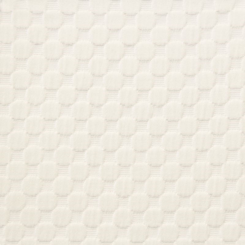 Sample MIDF-6 Midfield, Ivory White Stout Fabric