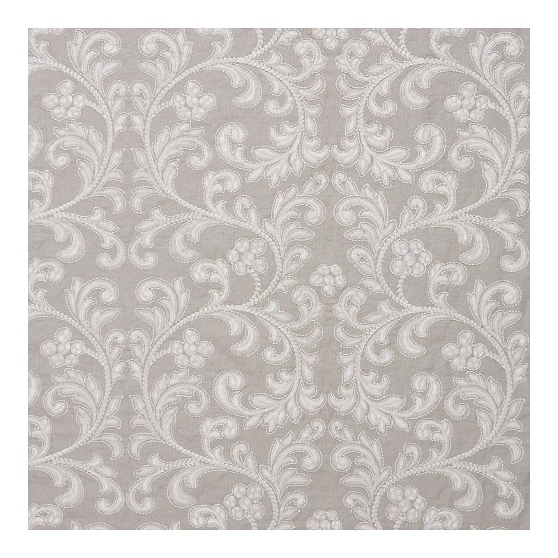Sample 27029-001 Chiara Embroidery, Chardonnay by Scalamandre Fabric (SC 000127029)