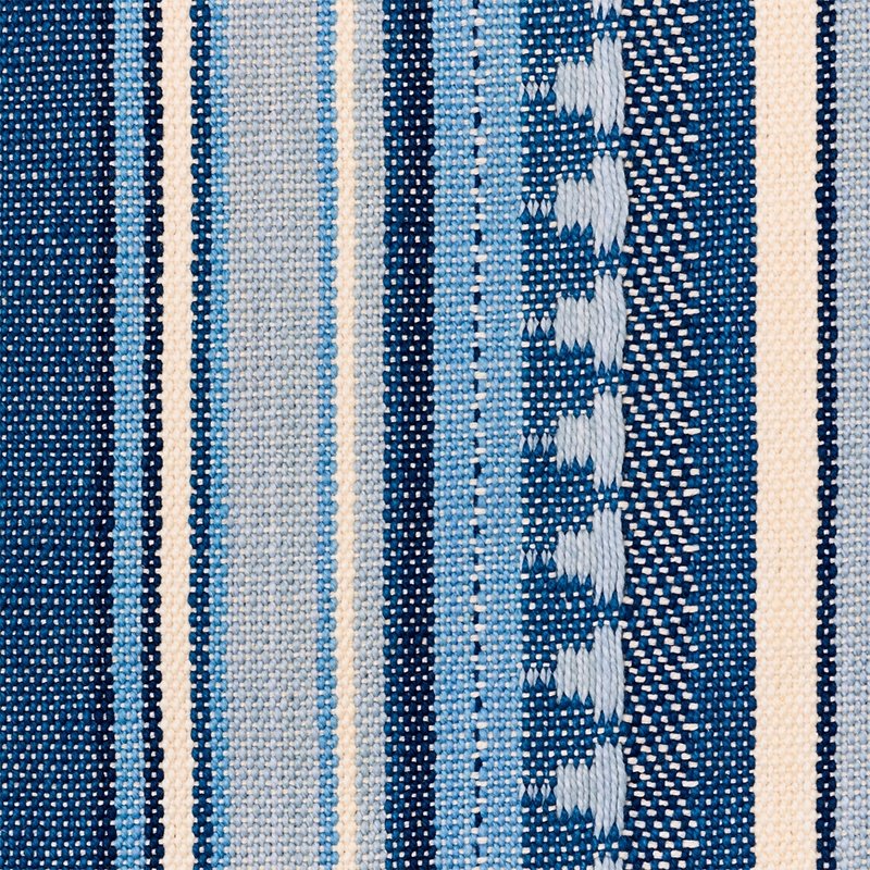 Order 78731 Zuni Stripe Blue Schumacher Fabric