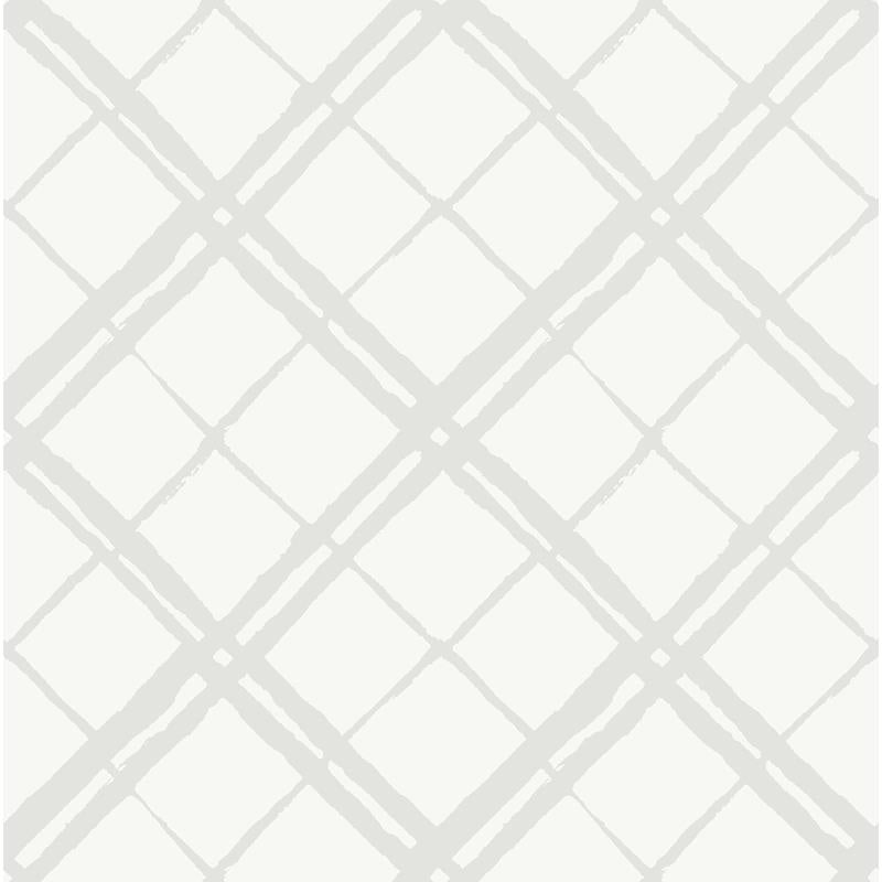 SLS4298 Scott Living Grey Espalier Peel &amp; Stick Wallpaper by NuWallpaper