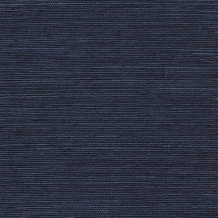 5004722 | Haruki Sisal, Indigo - Schumacher Wallpaper