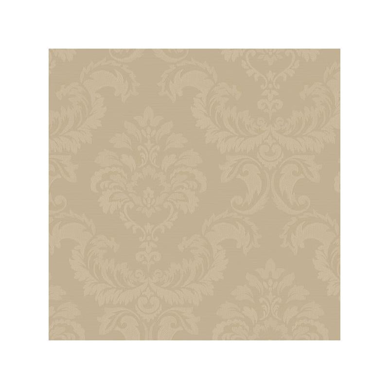 Sample SK34755 Brown Damask wallpaper Norwall Wallpaper