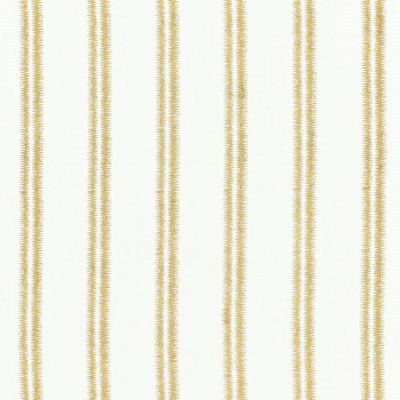 Purchase sample of 68792 Paloma Embroidery, Gilt by Schumacher Fabric