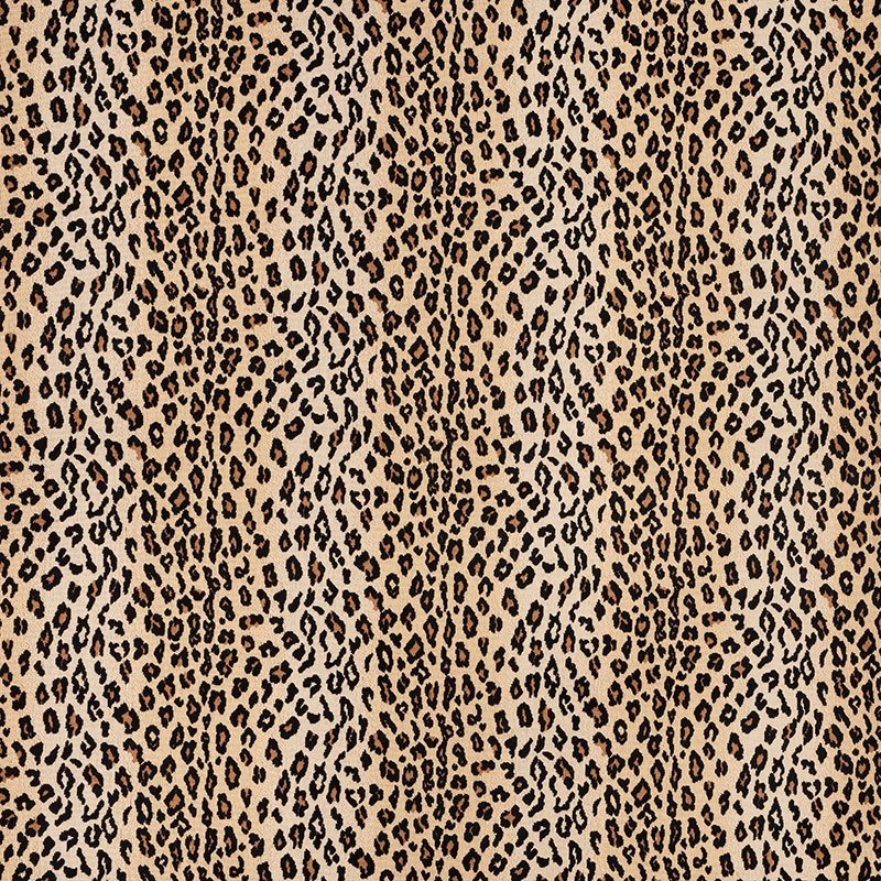 Purchase sample of 43181 Safari Epingle, Leopard by Schumacher Fabric