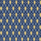 Sample Mexia Cobalt Robert Allen Fabric.