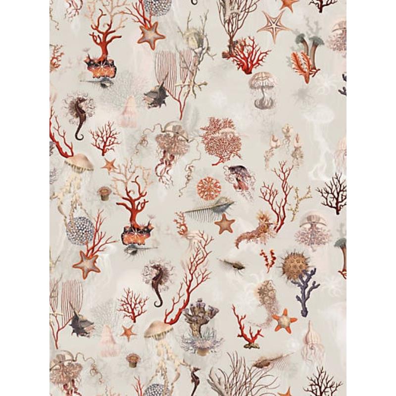 Sample WH000013324 Corail, Ecru by Jean Paul Gaultier Wallpaper