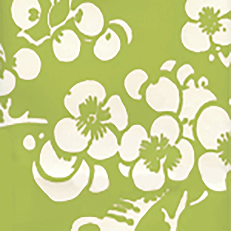 Sample 3015-03AWP Hawthorne Reverse, New Jungle On Almost White by Quadrille Wallpaper