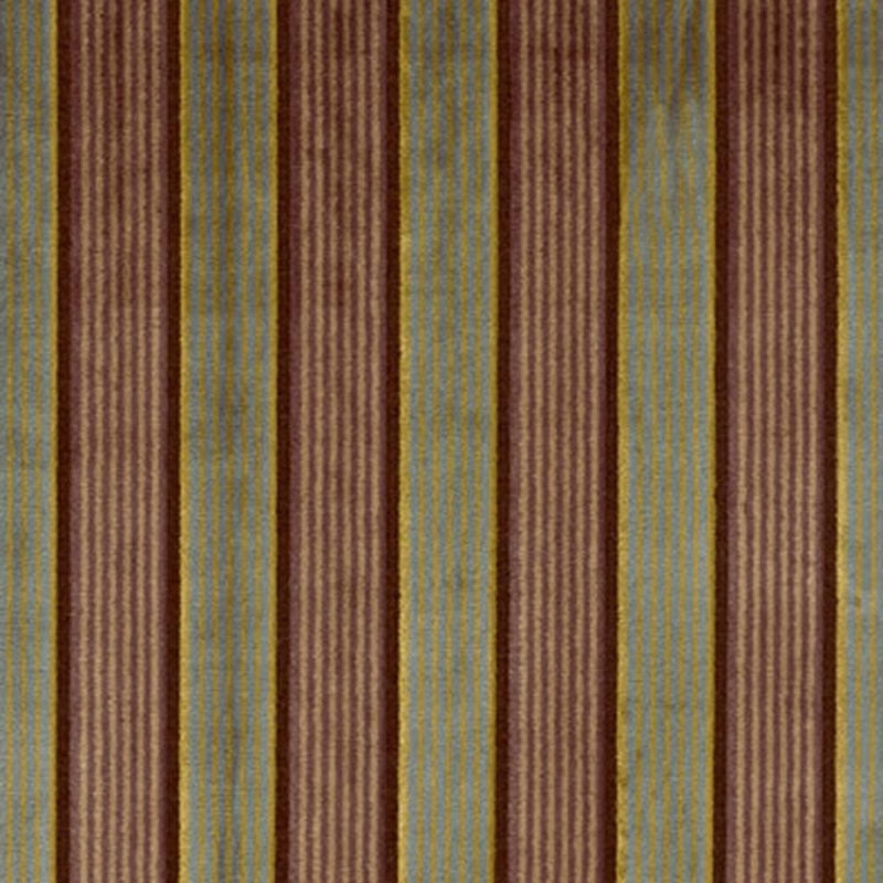 Shop 62702 Lynton Velvet Stripe Black Plum by Schumacher Fabric