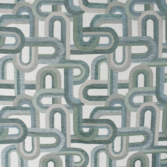 Acquire F3865 River Green Contemporary/Modern Greenhouse Fabric