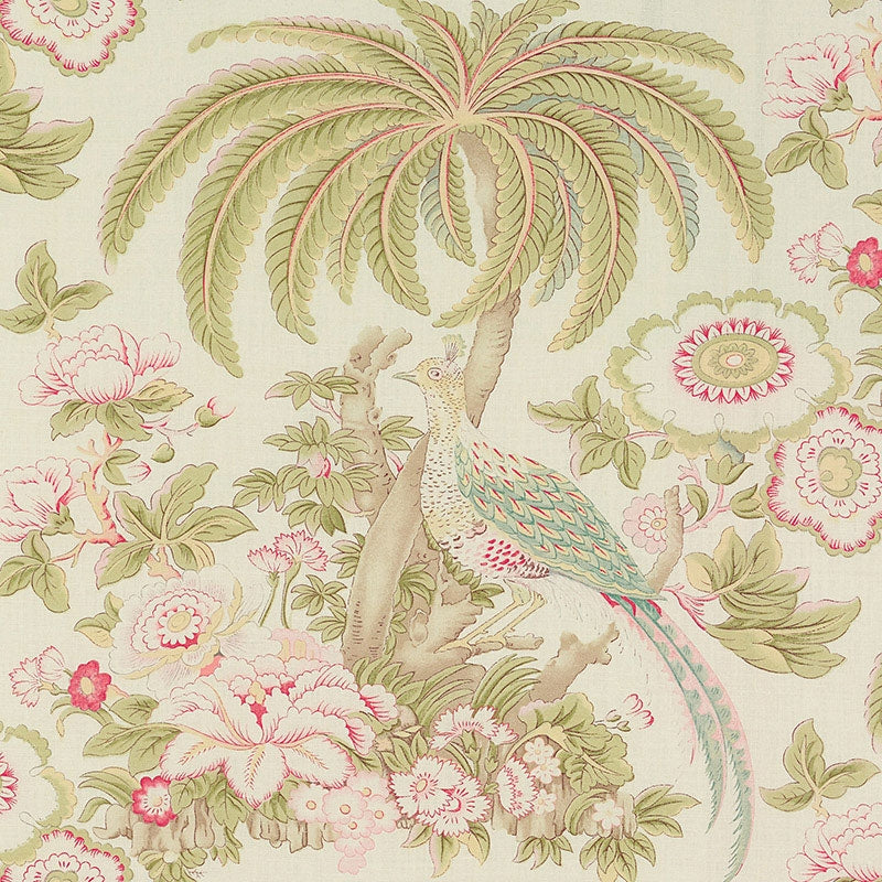 Purchase sample of 175941 Thicket, Bright Bloom by Schumacher Fabric
