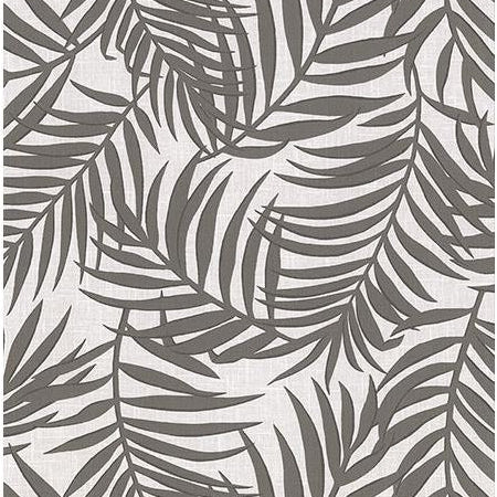 Buy 2945-1133 Warner Textures X Lanai Grey Fronds Grey by Warner Wallpaper