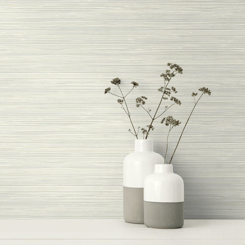2984-40908 Warner XI Naturals Grasscloths Bondi Light Grey Grasscloth Texture Wallpaper by Warner,2984-40908 Warner XI Naturals Grasscloths Bondi Light Grey Grasscloth Texture Wallpaper by Warner