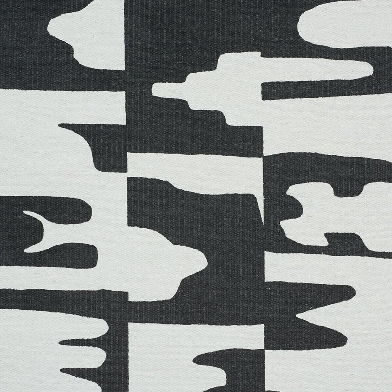 Purchase sample of 178490 Copp, Black by Schumacher Fabric