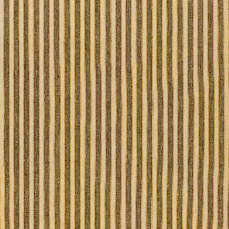 Purchase sample of 54170 Wainscott Linen Stripe, Azure by Schumacher Fabric