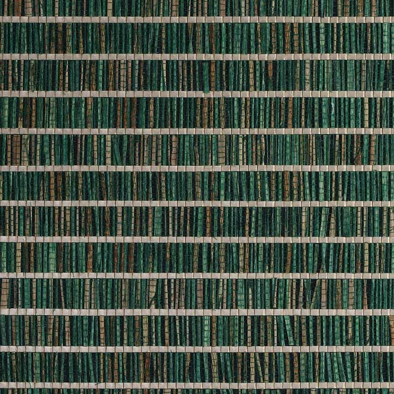 Purchase 1987 Totally Tatami Enlightened Emerald Grasscloth by Phillip Jeffries Wallpaper