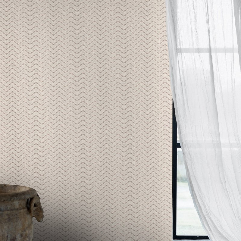 Save 6485 chevron dots pearl borastapeter wallpaper