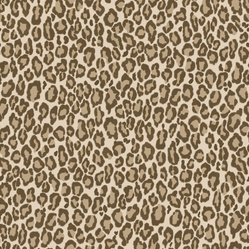 Looking DD139152 Design Department Cicely Brown Leopard Skin Wallpaper Brown Brewster