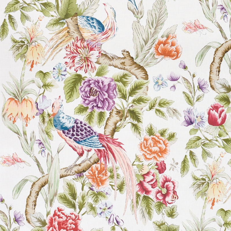 Purchase sample of 178160 Majestic Garden, Document by Schumacher Fabric