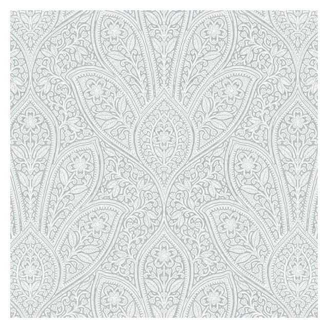 View FH37545 Farmhouse Living Distressed Paisley  by Norwall Wallpaper