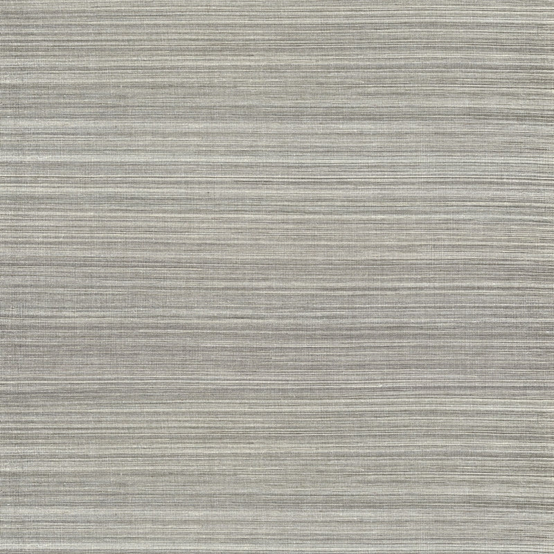 Sample 2829-80010 Fibers,  Nathan Silver Grasscloth Wallpaper by A Street Prints