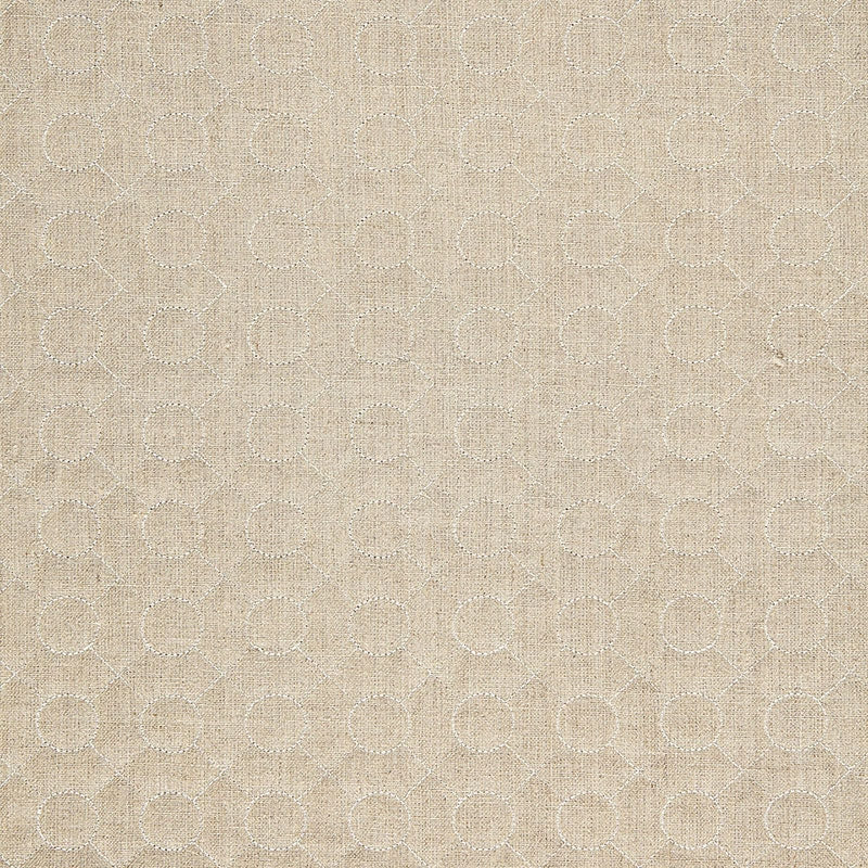 Purchase sample of 65000 Arles Embroidery, Greige by Schumacher Fabric