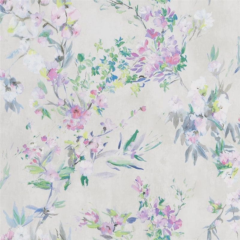 Sample PDG1024-04 Faience Linen by Designer Guild Wallpaper