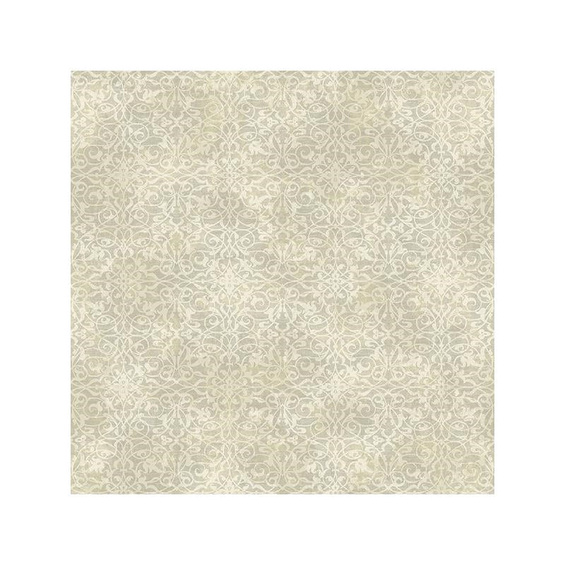 Sample Carl Robinson  CB75407, Goswell color Gray  Scrolls-Leaf / Ironwork Wallpaper