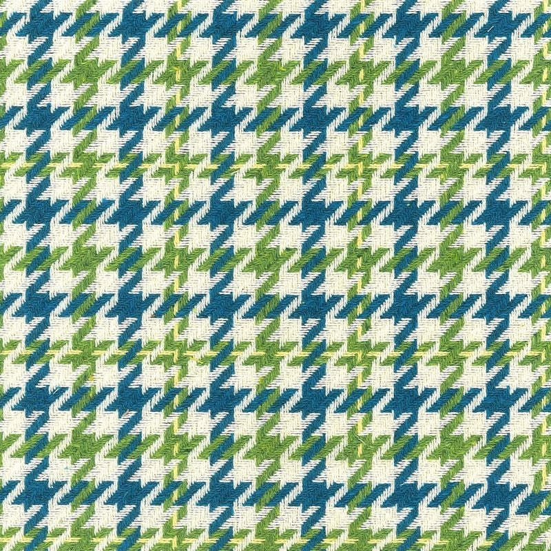 Sample SCUF-1 Scuffle, Teal Blue Light Blue Stout Fabric