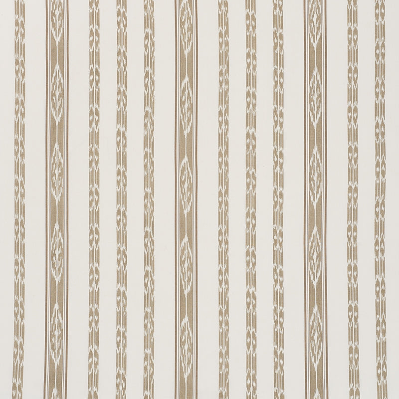 Purchase sample of 71983 Mariam Ikat, Sand by Schumacher Fabric