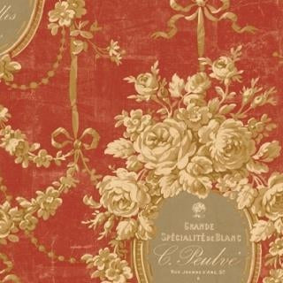 Shop HE50011 Heritage Floral by Seabrook Wallpaper